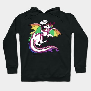 Gay Pride Dragon Hoodie